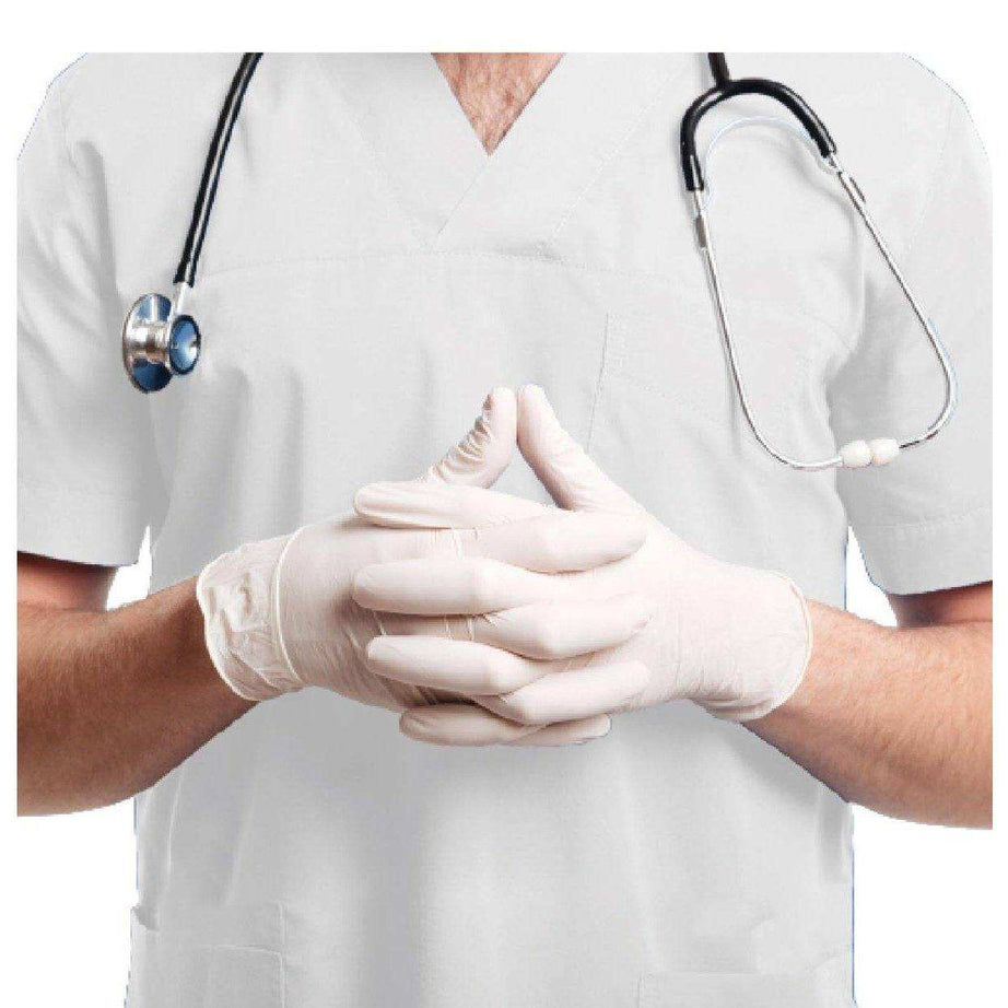Pyjama médical , Couleur : Blanc