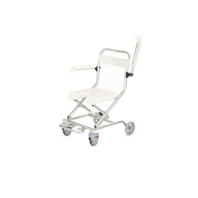Chaise de douche en aluminium