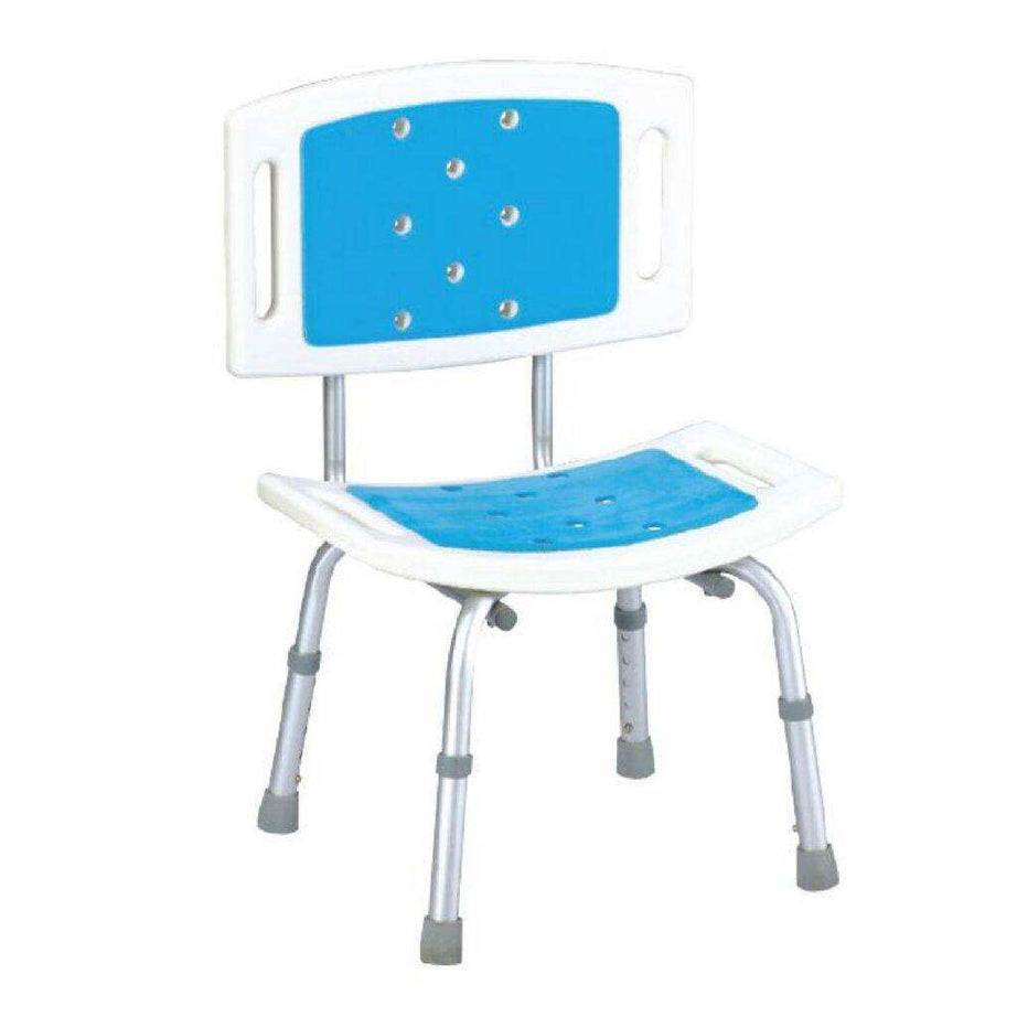 Chaise de douche avec dossier