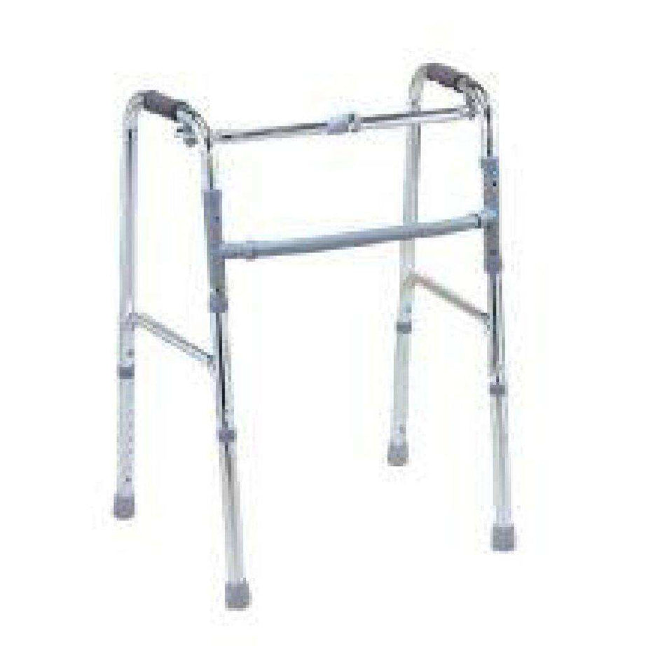 Folding walking frame